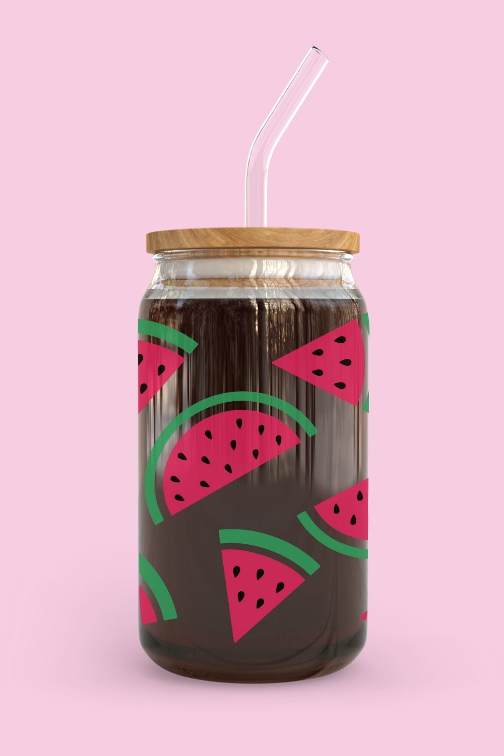Libbey Glass Cup | Watermelon