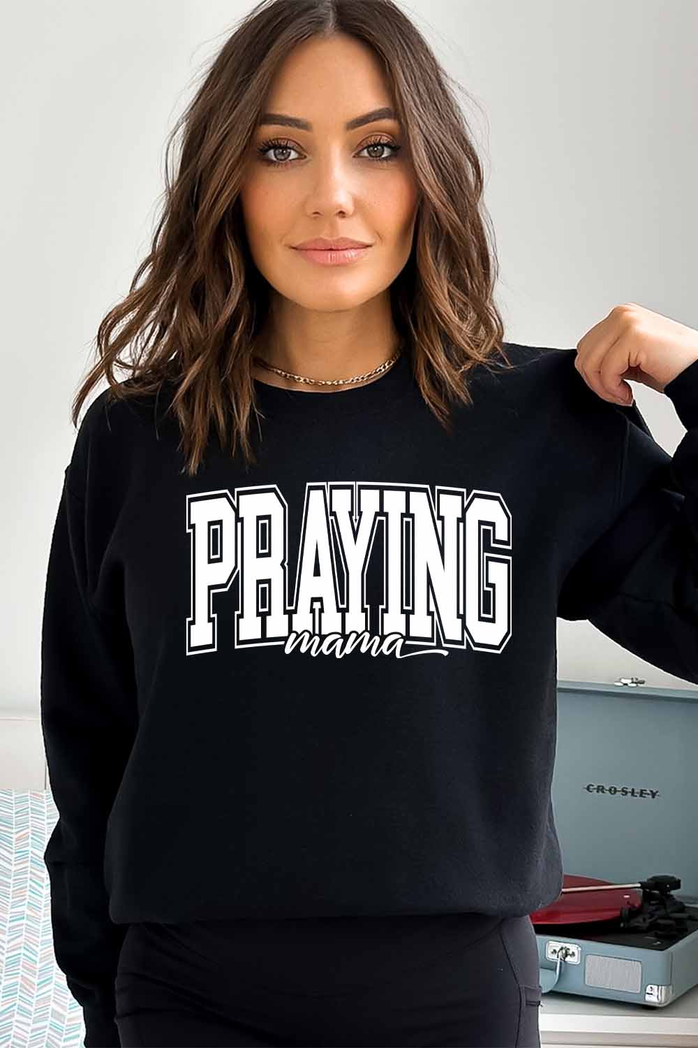 Graphic Sweatshirt |  Praying Mama