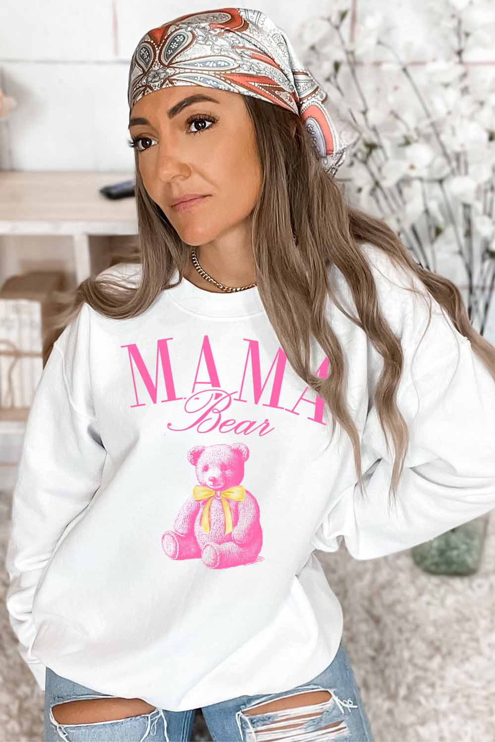 Graphic Sweatshirt | Mama Bear