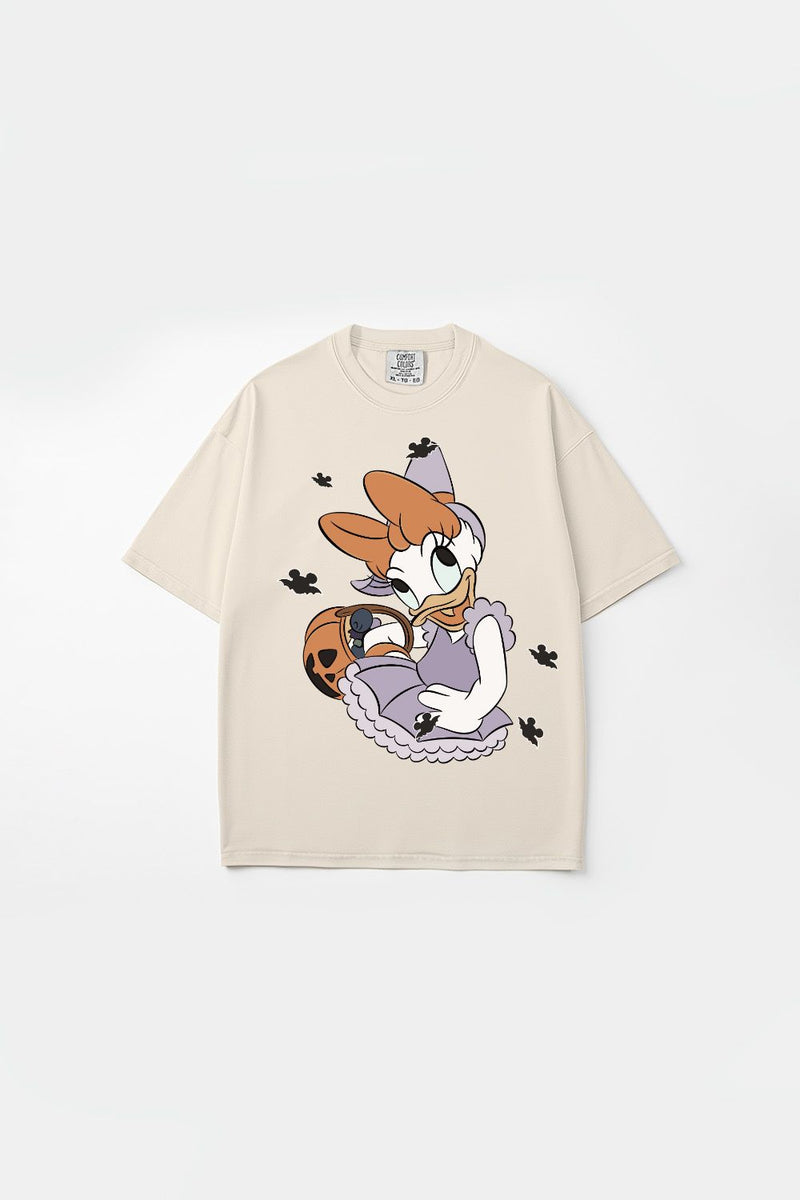 Comfort Colors Graphic Tee, Halloween Daisy