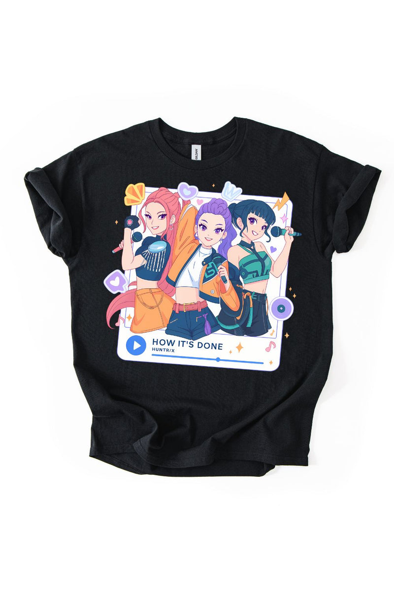Gildan Kids Graphic Tee, Demon Huntrix 831-06