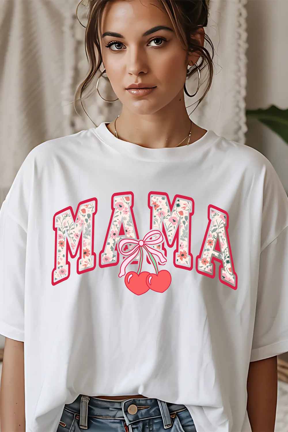 Women Graphic Tee | Mama Cherry