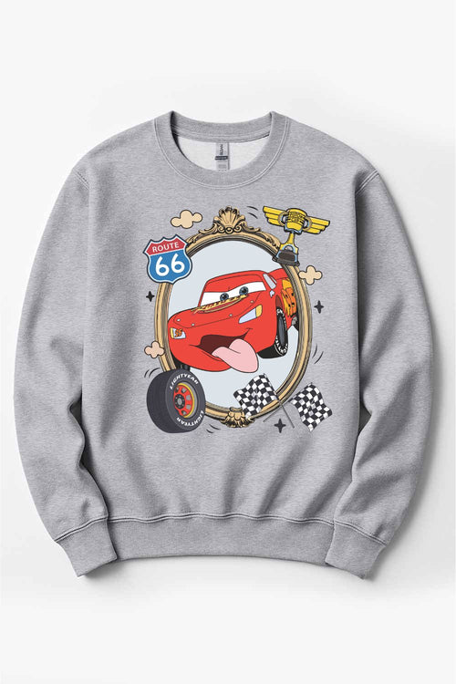 Unisex Fleece Graphic Sweatshirt , S1030