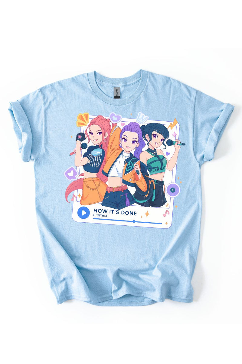 Gildan Kids Graphic Tee, Demon Huntrix 831-06