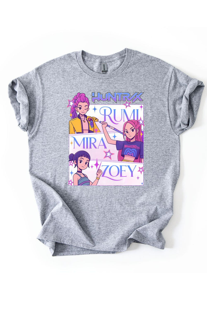 Gildan Kids Graphic Tee, Demon Huntrix 831-07