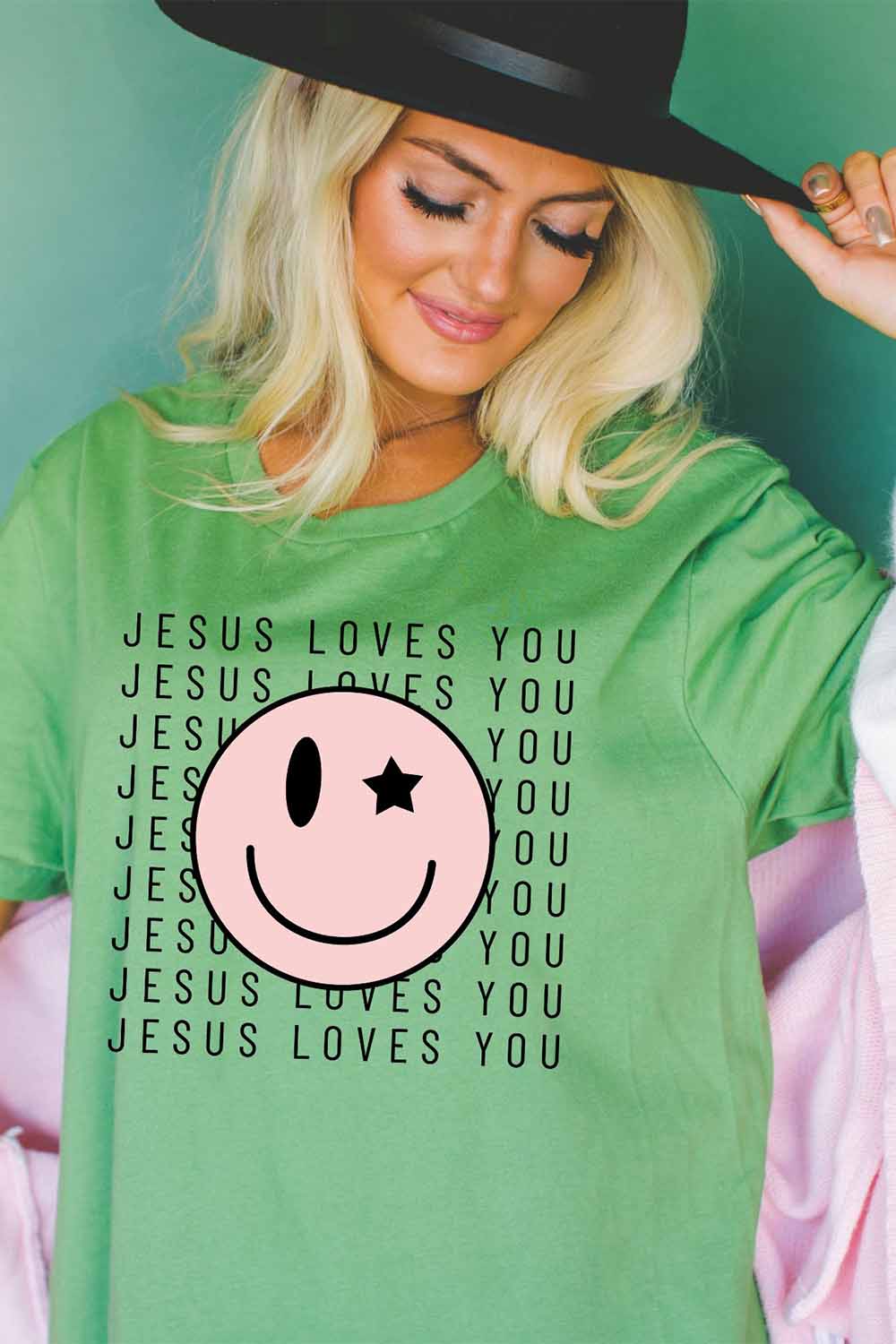 Women Graphic Tee | Jesus Loves You