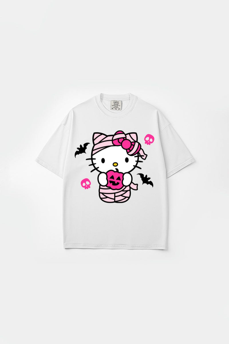 Comfort Colors Graphic Tee,Kitty Mummy
