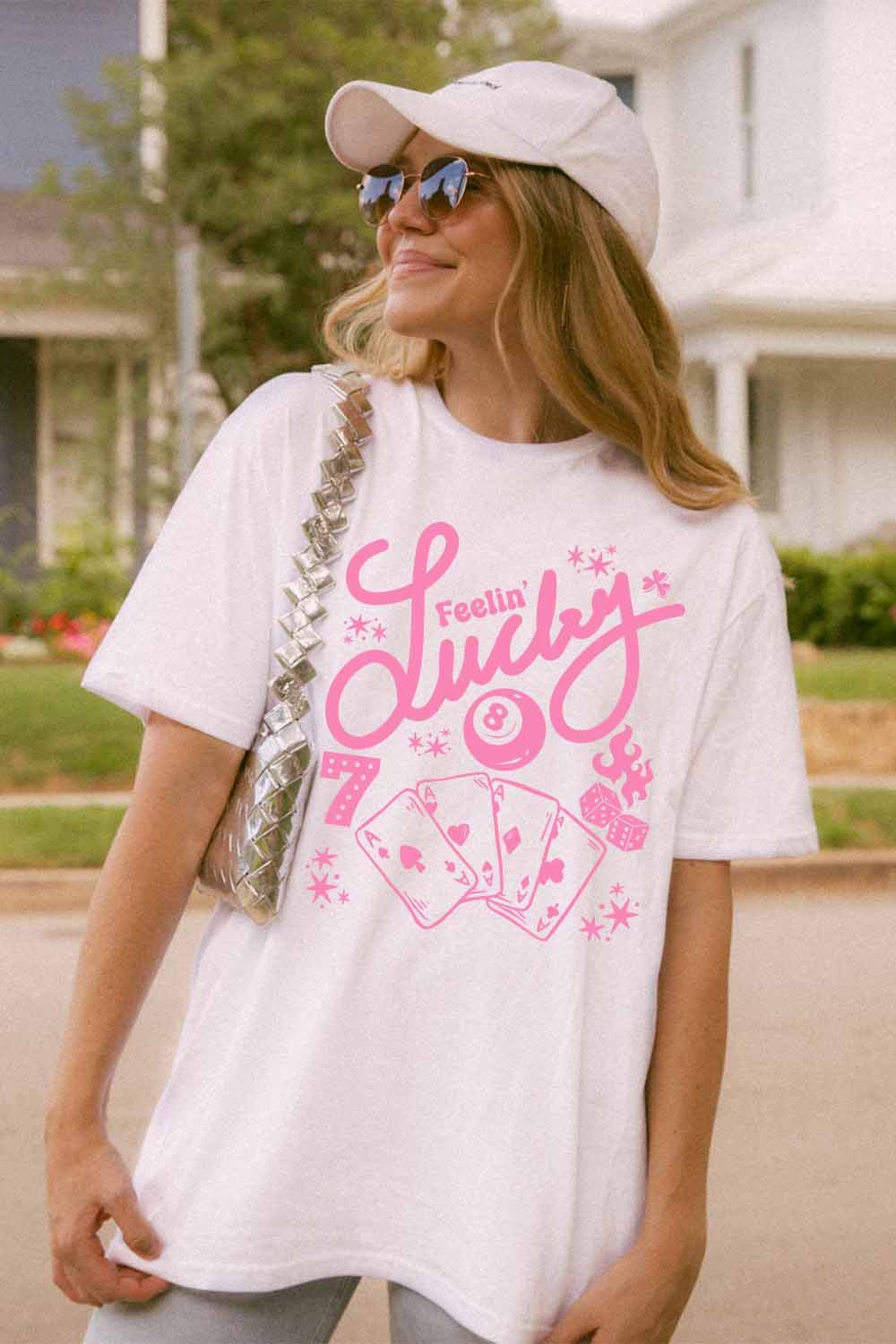 Women Graphic Tee | Lucky