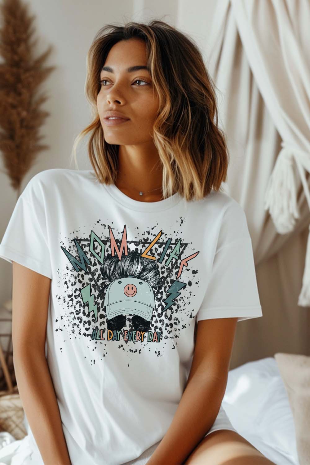Women Graphic Tee | Mom Life