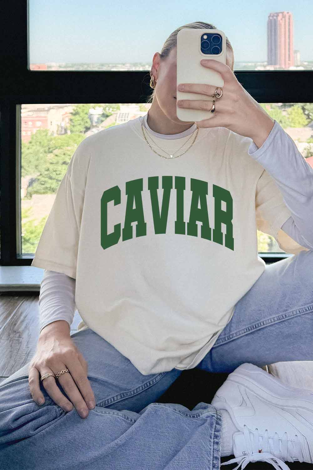 Comfort Colors Graphic Tee | Caviar