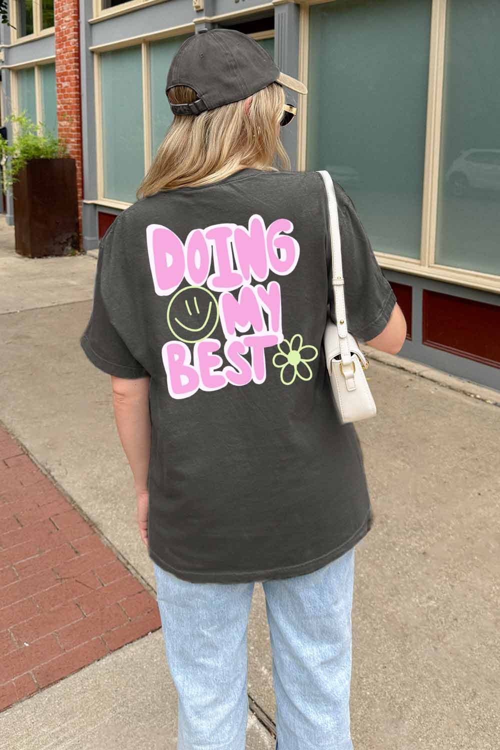Comfort Colors Graphic Tee | Doing My Best