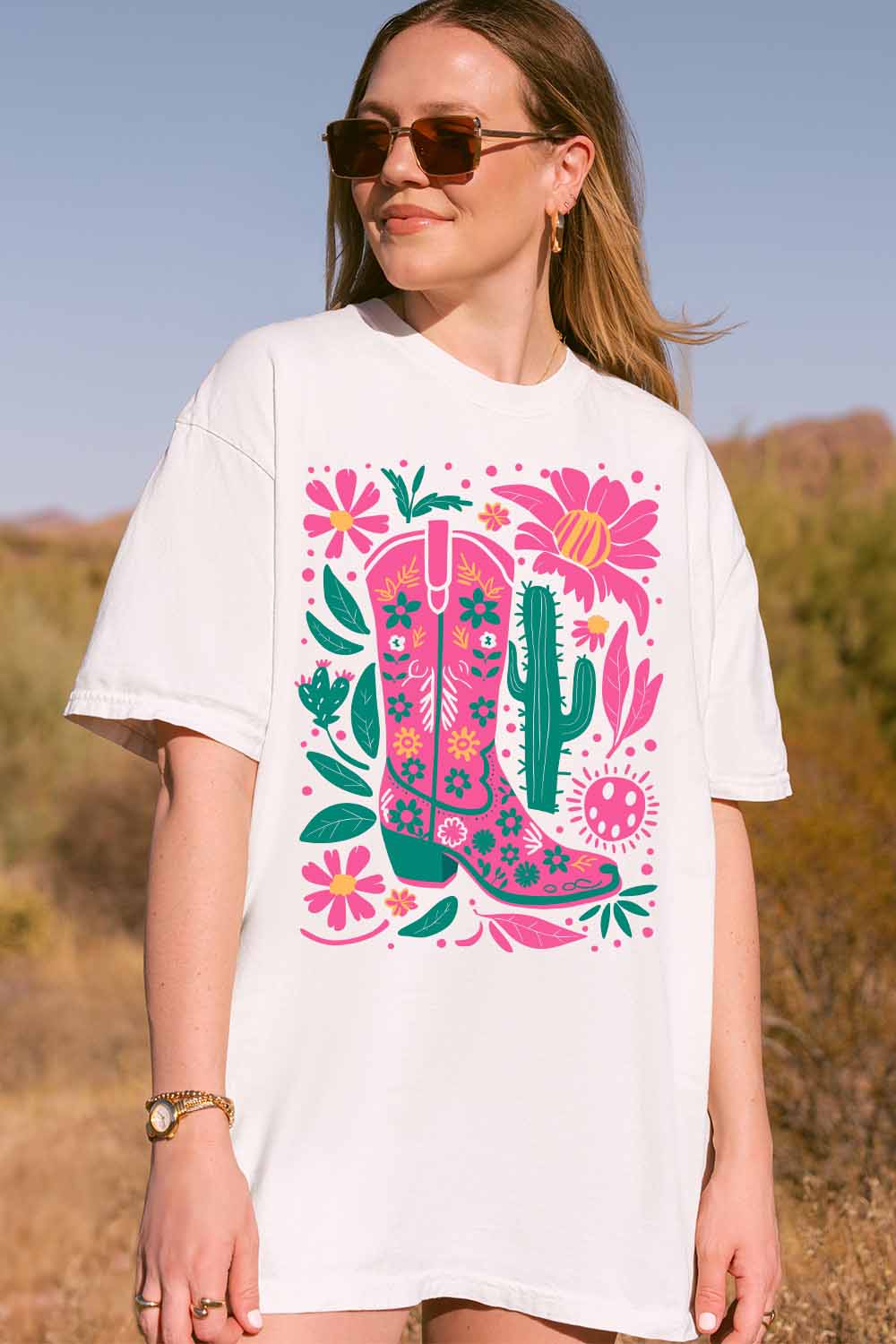 Comfort Colors Graphic Tee | Cowgirl