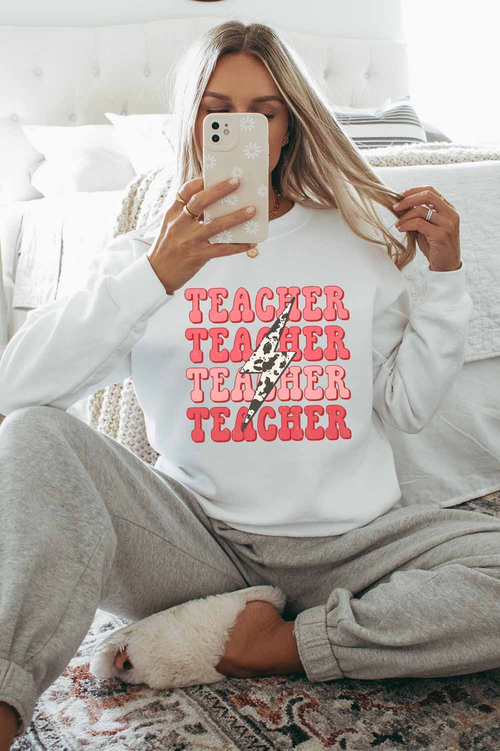 Graphic Sweatshirt | Teacher Western