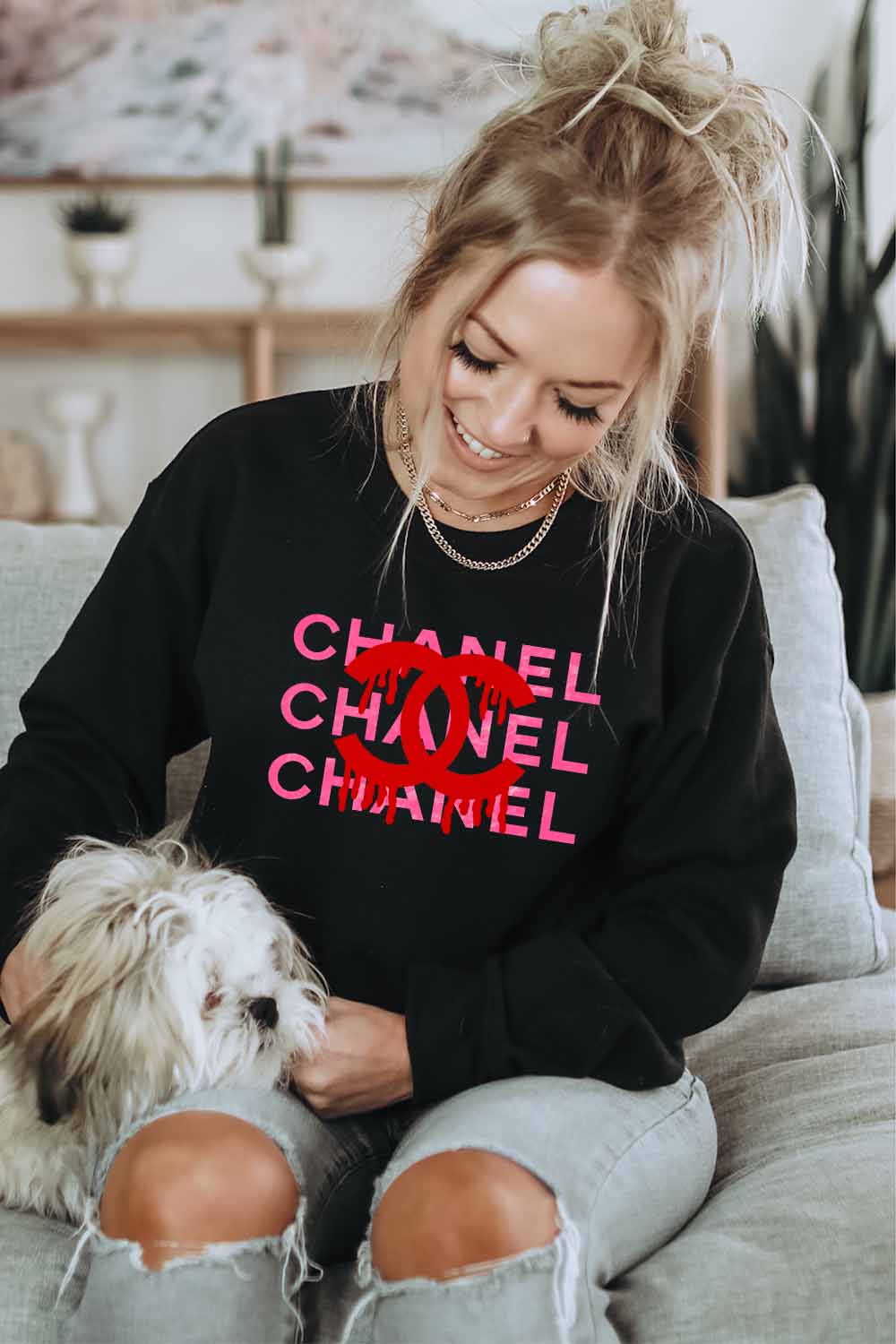 Graphic Sweatshirt |Fancy Paint