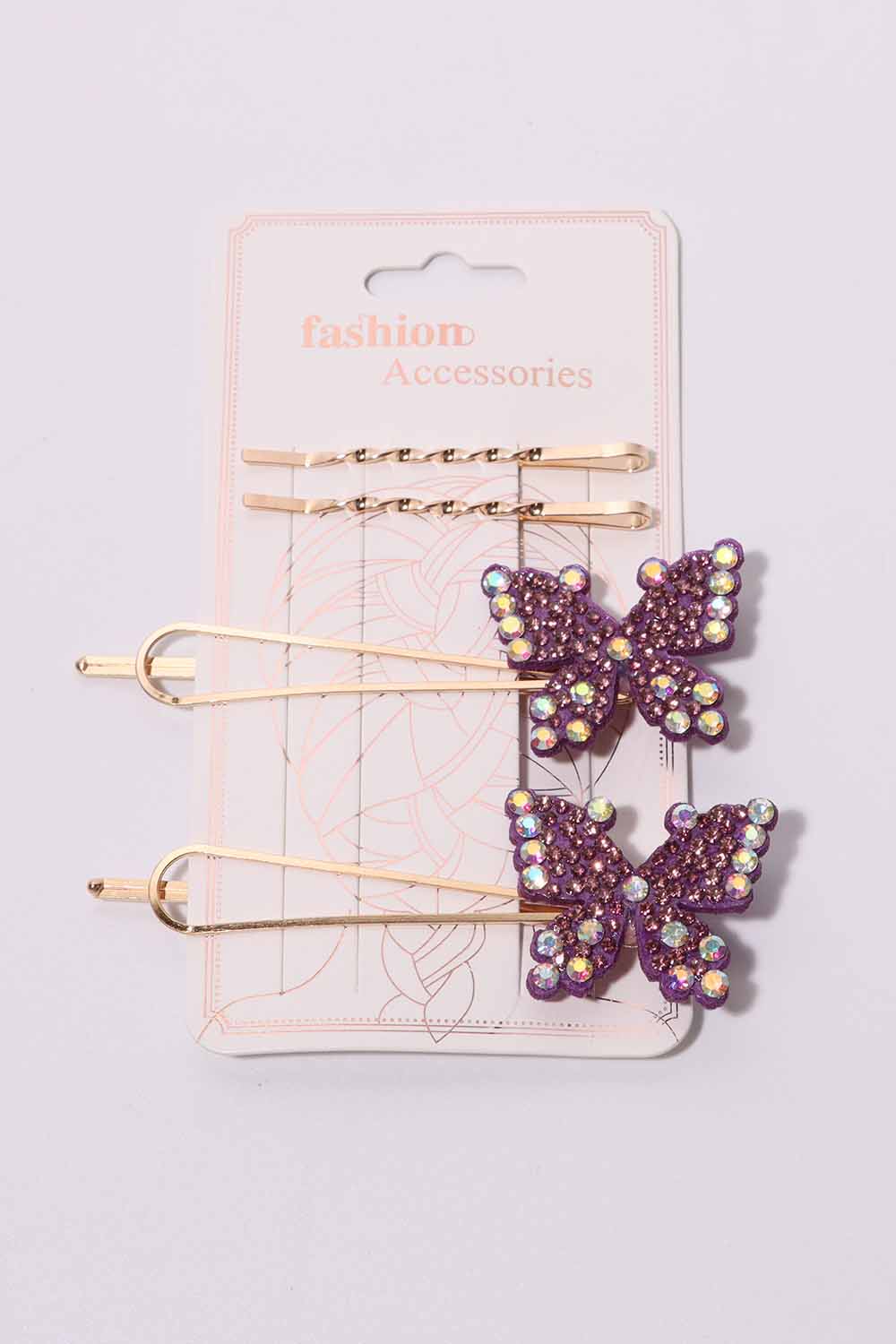 Hair Bundle,  Set of 12 | Butterfly
