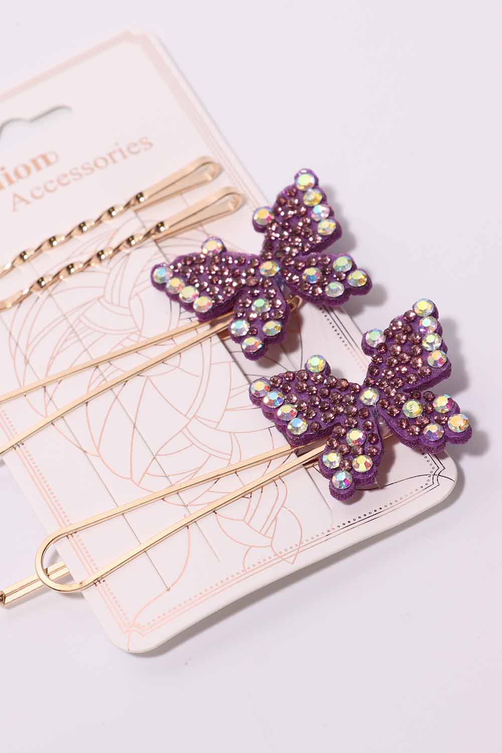 Hair Bundle,  Set of 12 | Butterfly