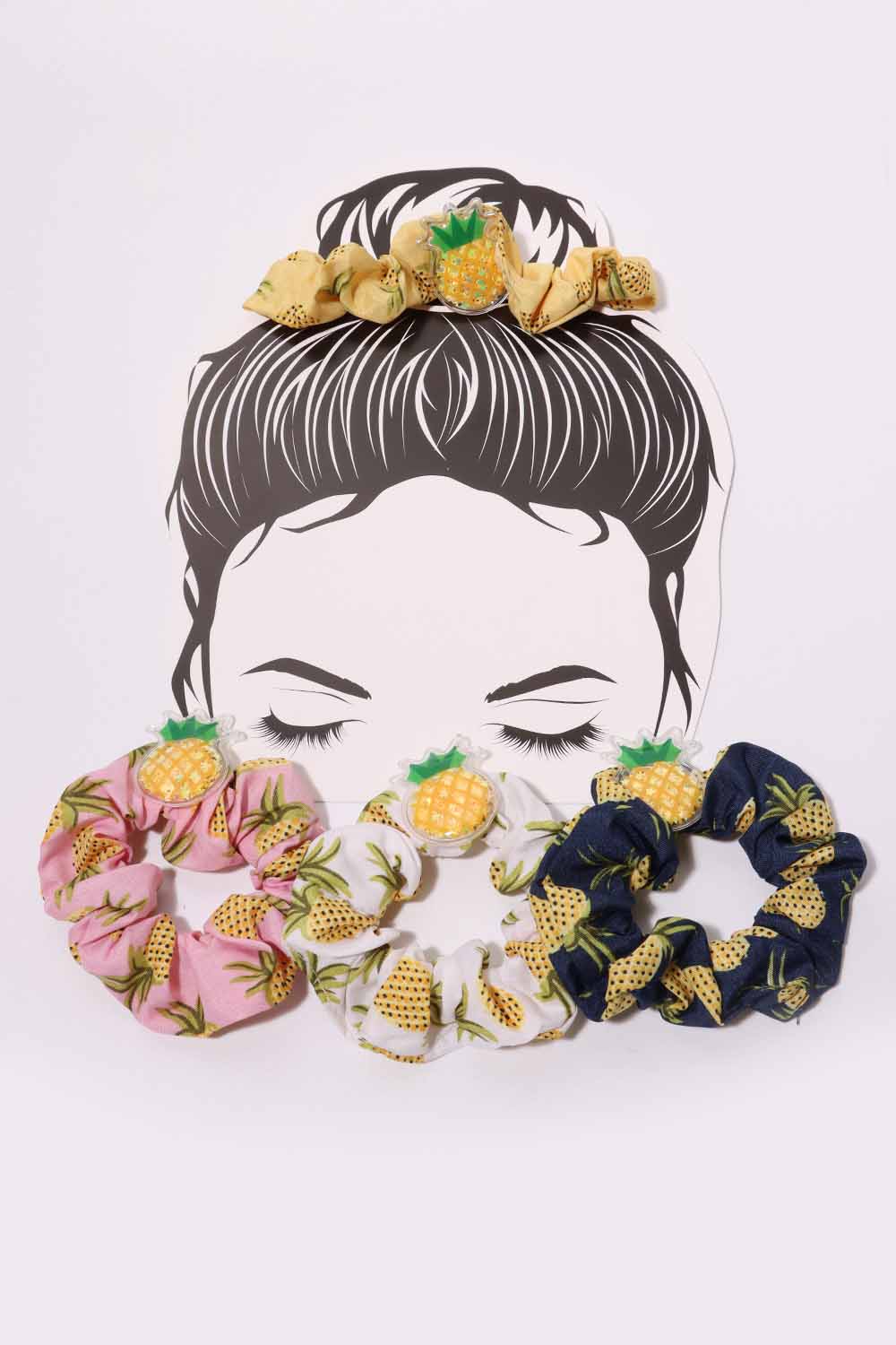 Hair Bundle,  Set of 12 | Pineapple Love