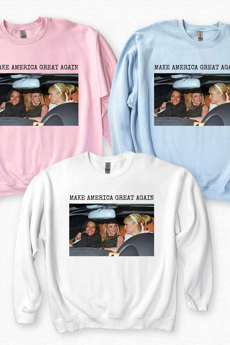 Gildan Fleece Graphic Crew Sweatshirt, 819-39