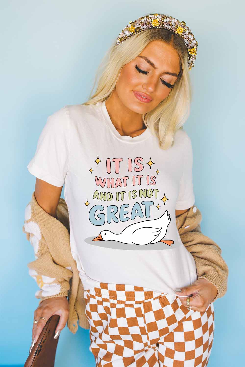 Women Graphic Tee | It is what it is