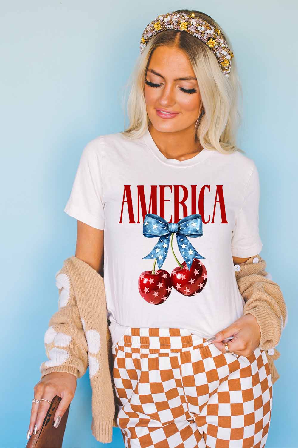 Women Graphic Tee | America