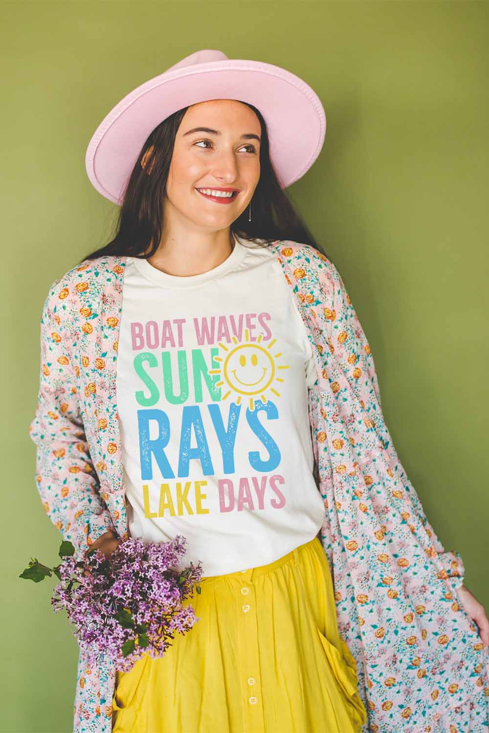 Women Graphic Tee | Sun Rays