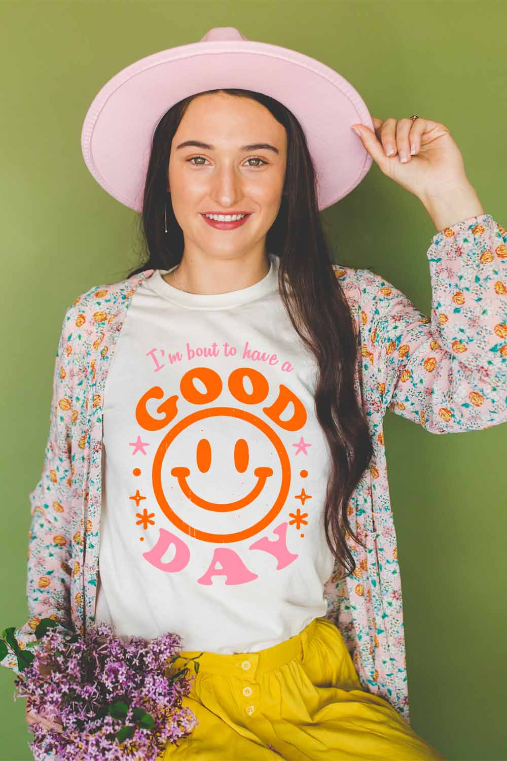 Women Graphic Tee | Good Day