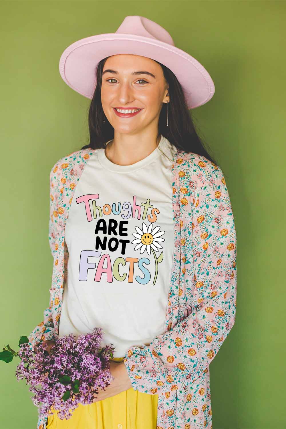 Women Graphic Tee | Thoughts are Facts
