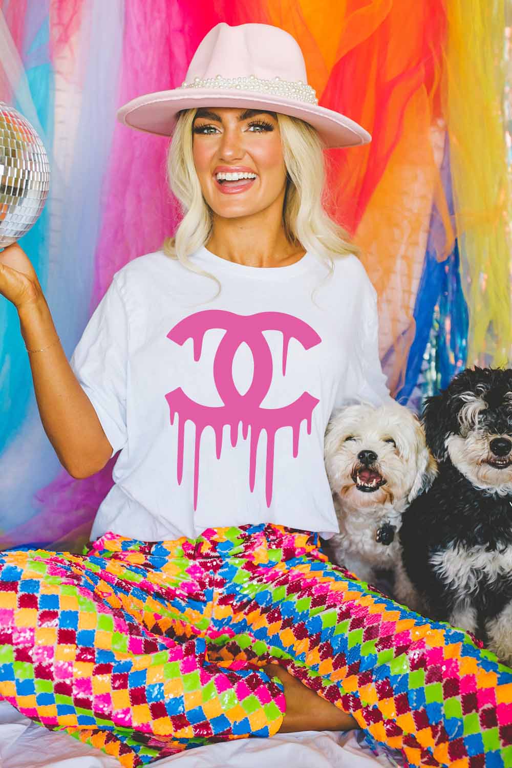 Women Graphic Tee | Paint