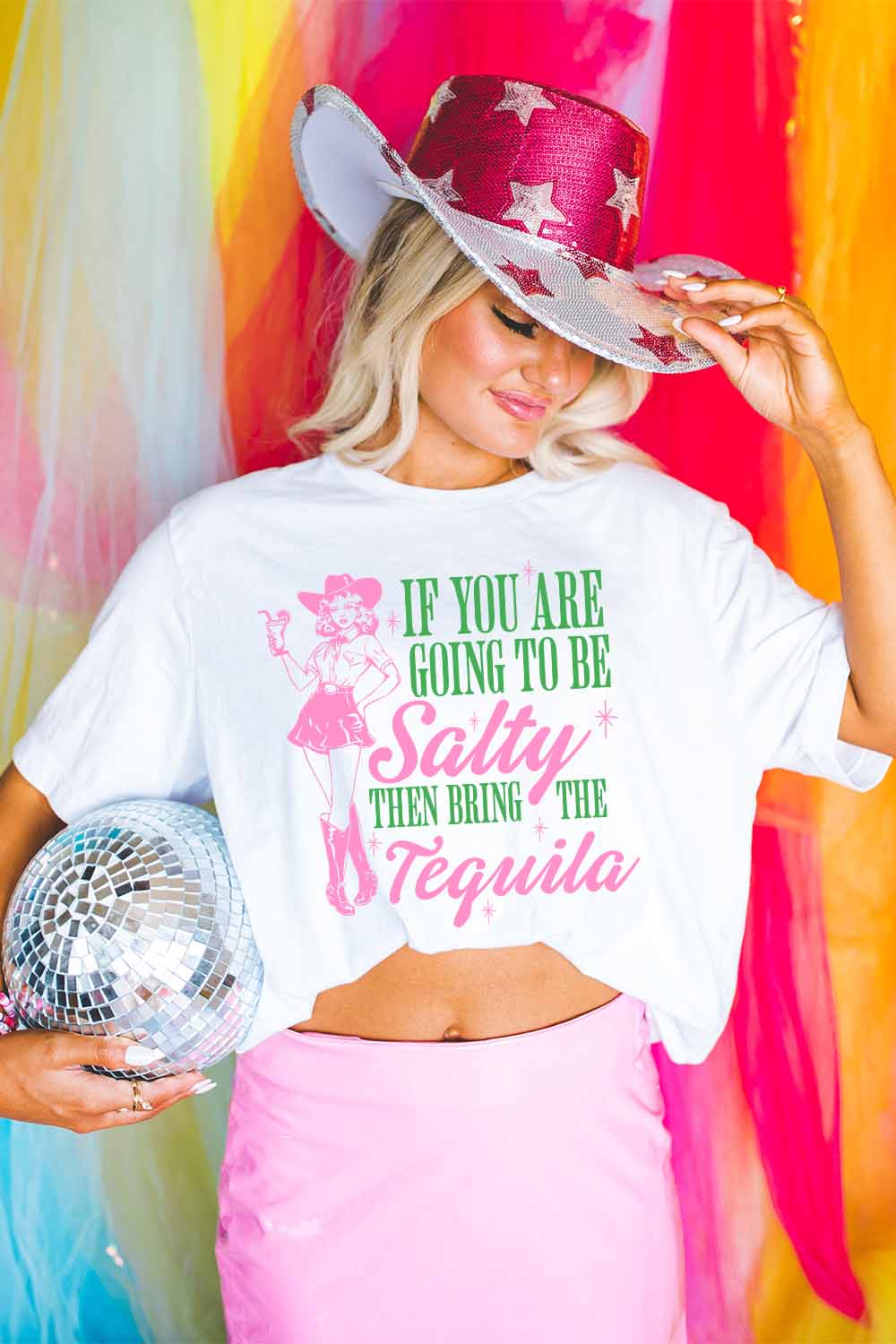 Women Graphic Tee | Salty Tequila