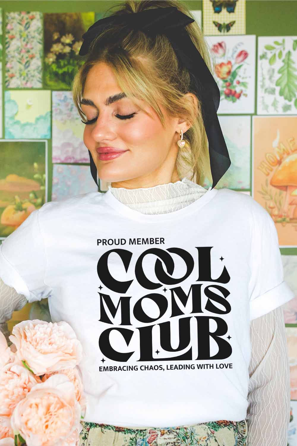 Women Graphic Tee | Cool Moms Club