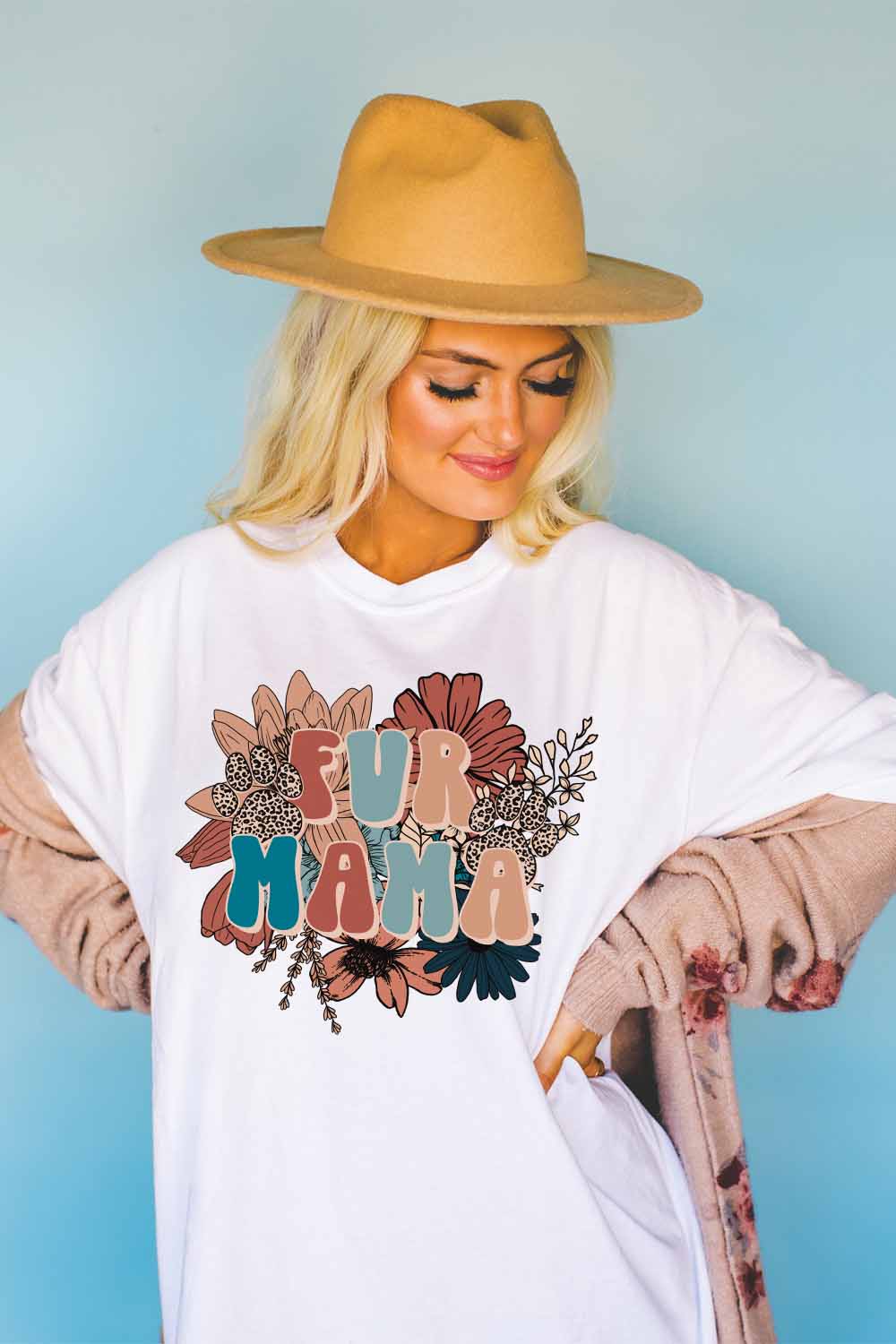Women Graphic Tee | Fur Mama