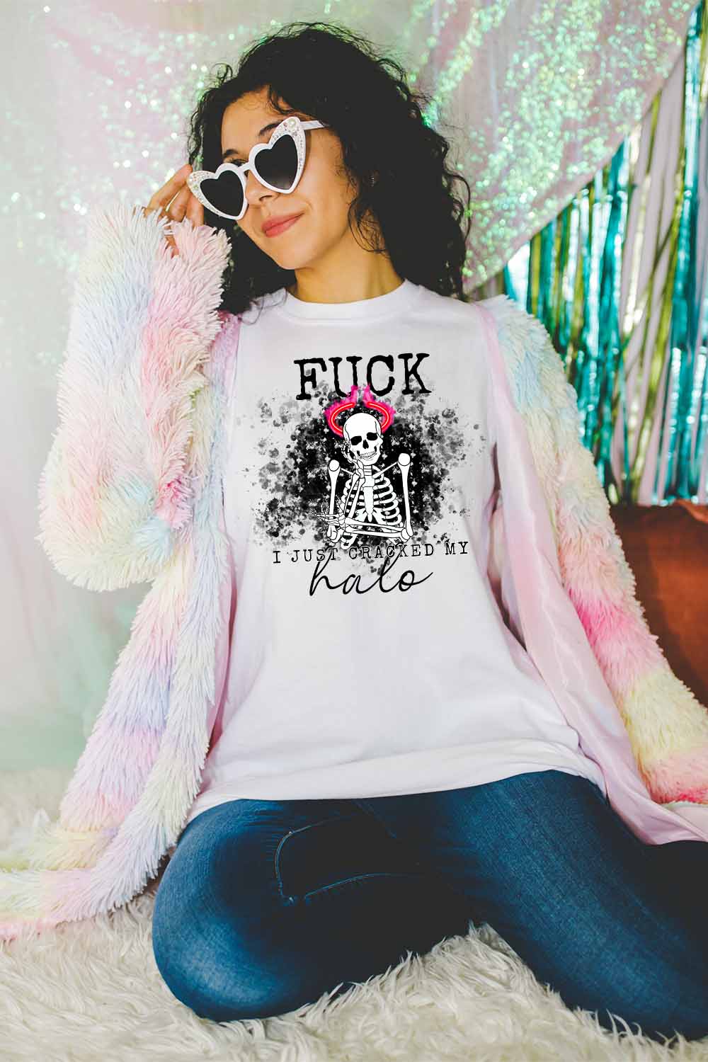 Women Graphic Tee | Fuck Halo