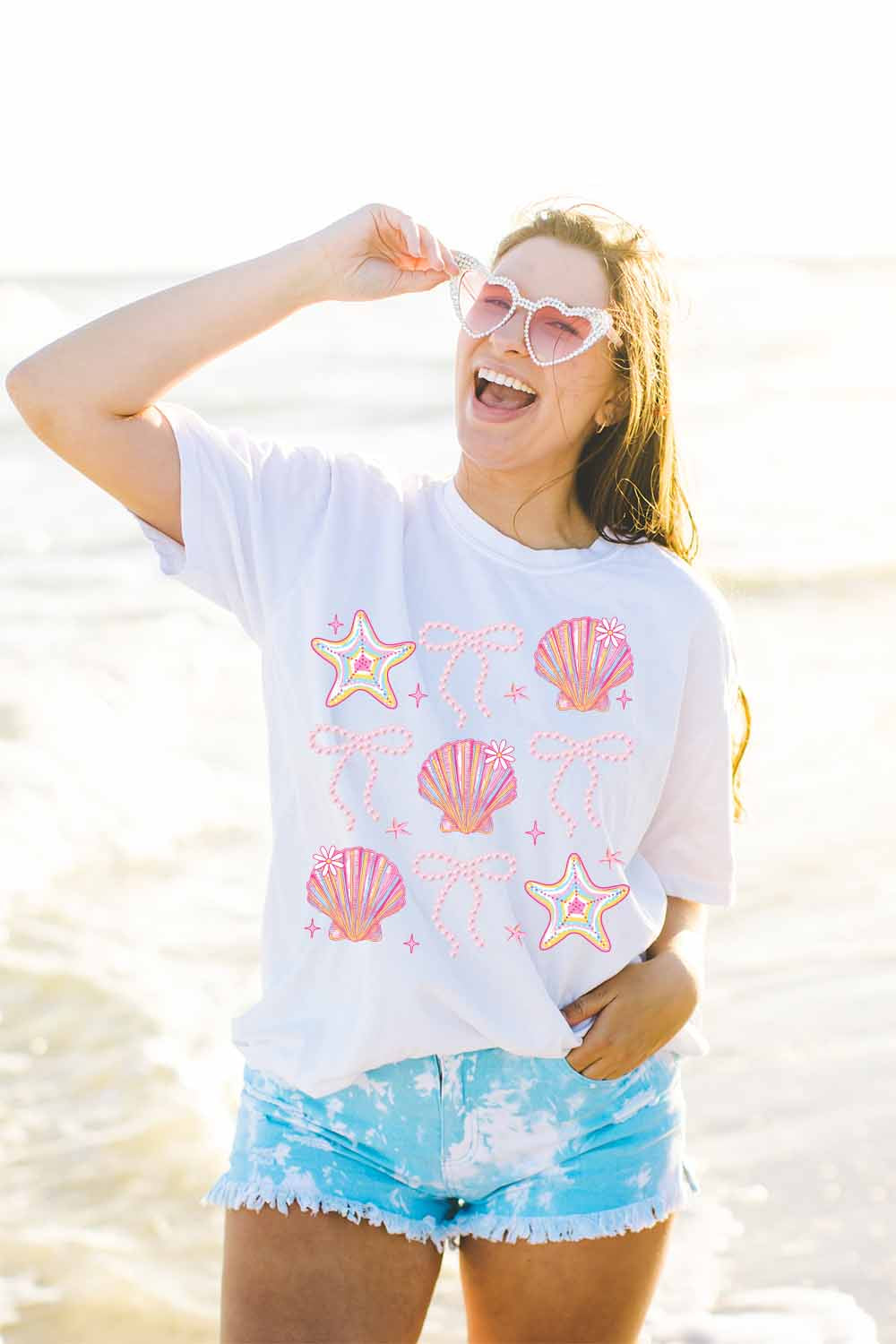 Women Graphic Tee | Shells & Stars