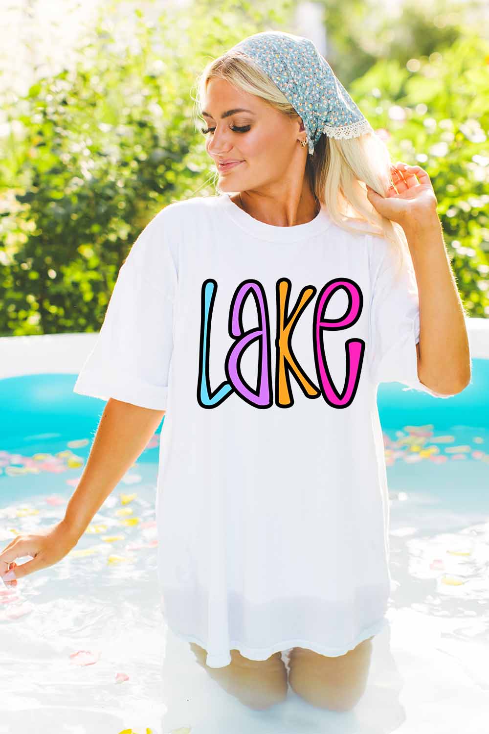 Women Graphic Tee | Lake
