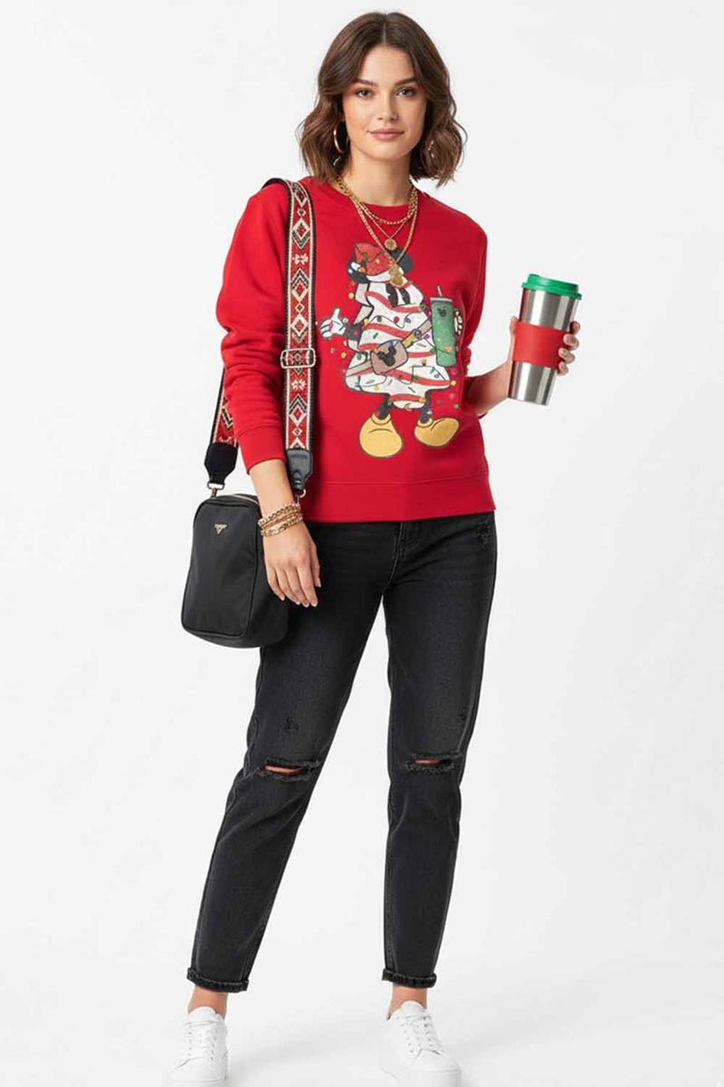 Unisex Fleece Graphic Sweatshirt , S1034