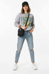 Unisex Fleece Graphic Sweatshirt , S1032