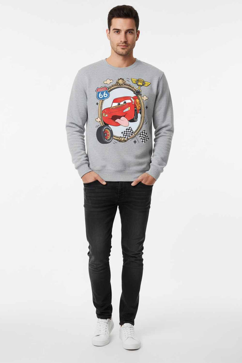 Unisex Fleece Graphic Sweatshirt , S1030