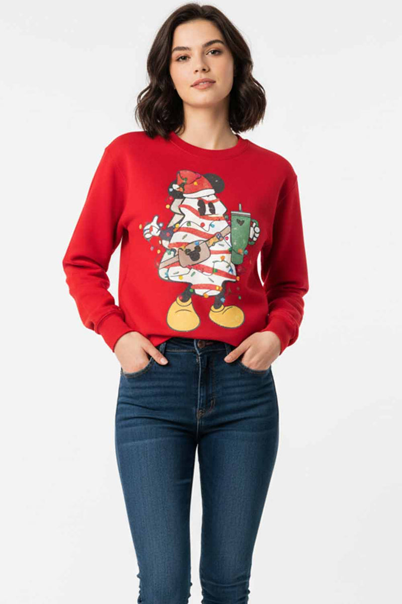 Unisex Fleece Graphic Sweatshirt , S1034