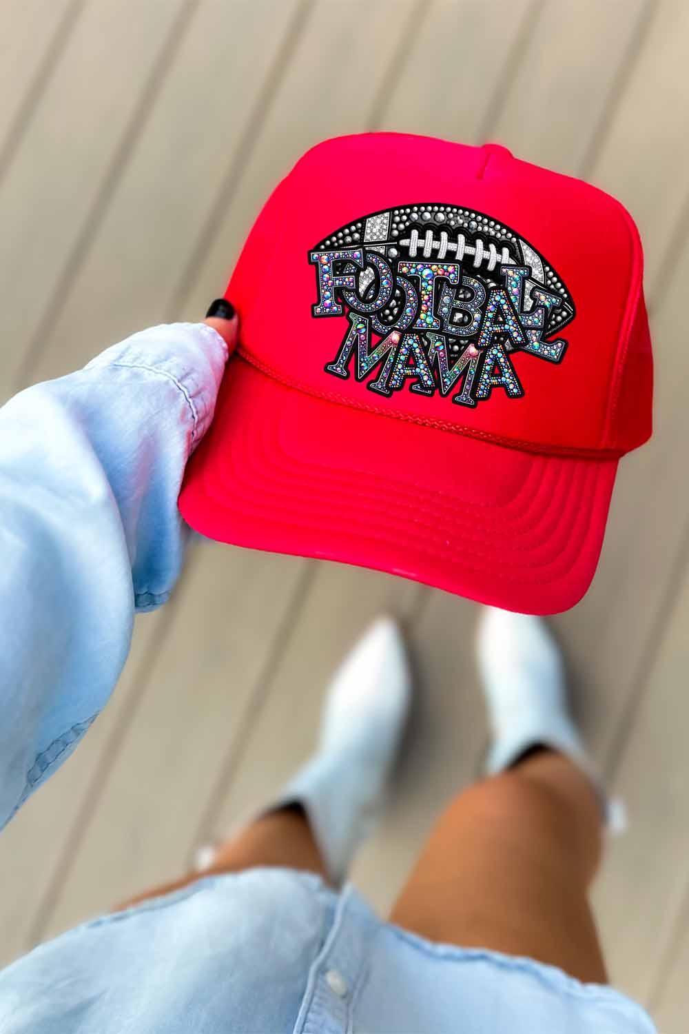 Trucker Hat ,  Football Mama