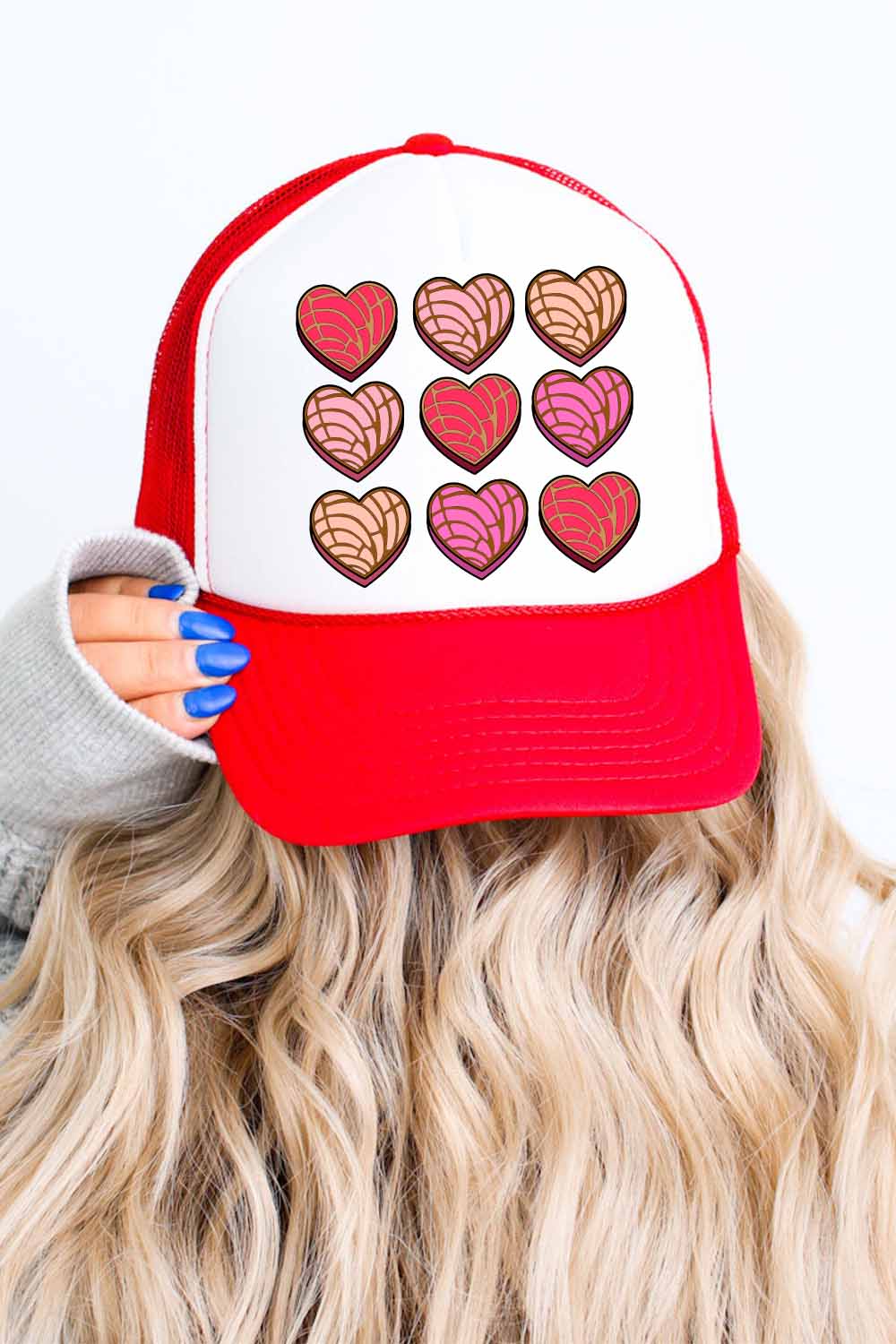 Trucker Hat , Bread Hearts
